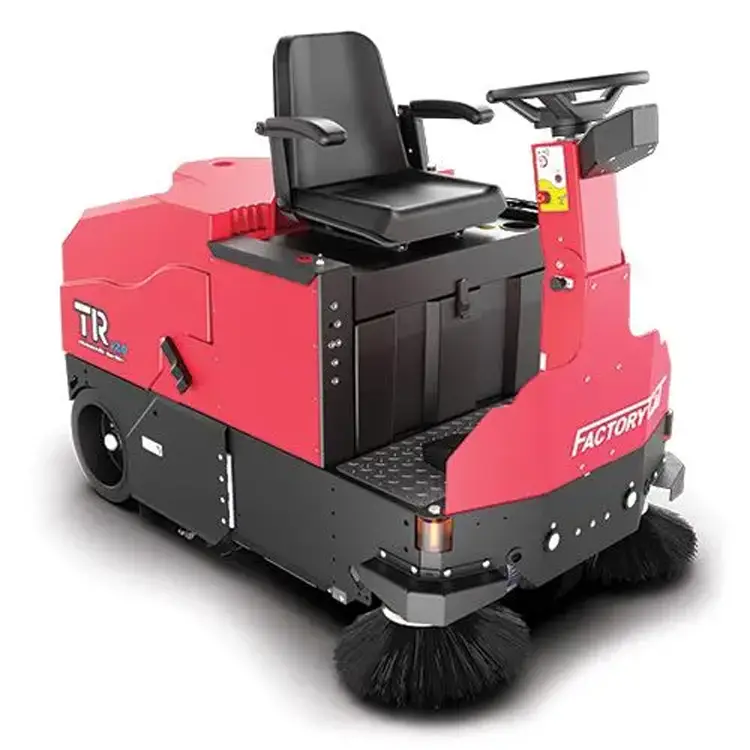 FactoryCat ride on floor sweeper product TR v2.0