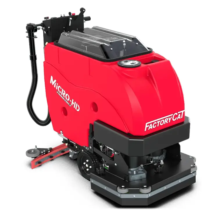 FactoryCat walk behind floor scrubber product micro hd