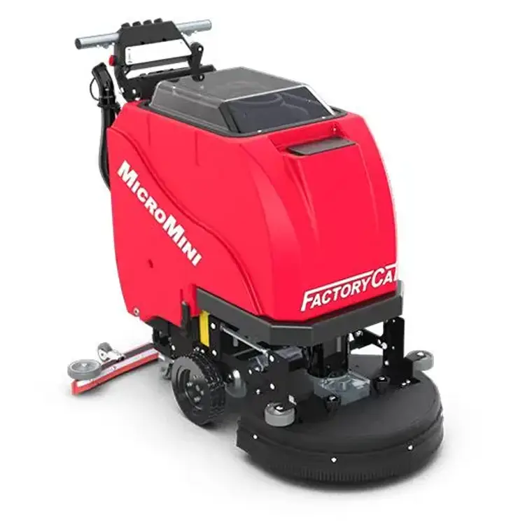 FactoryCat walk behind floor scrubber product micro mini