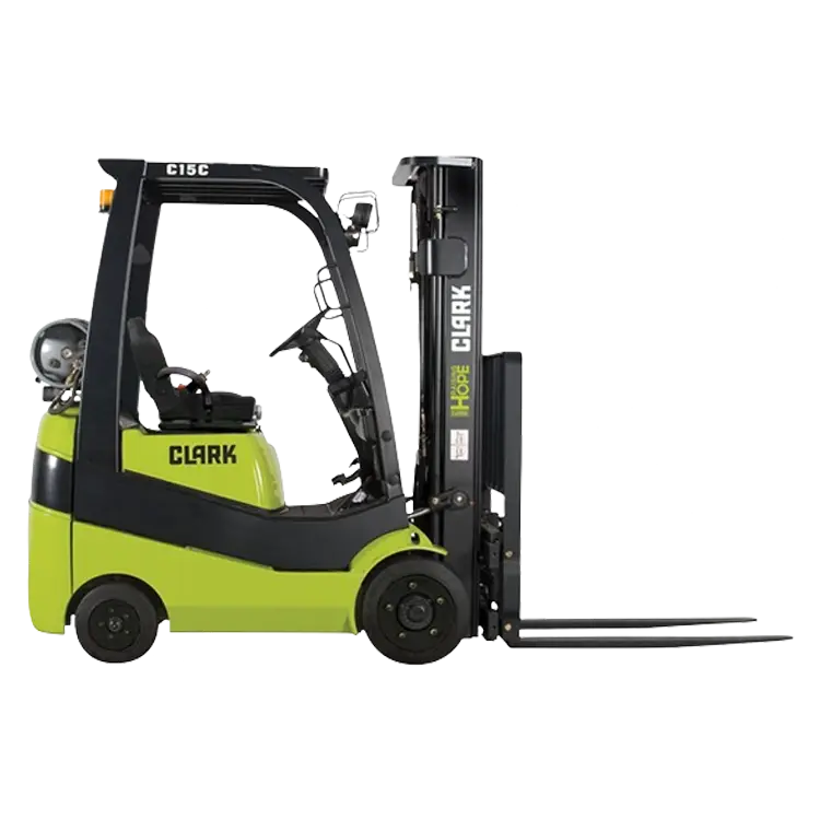 Clark IC Cushion C15C forklift side profile picture