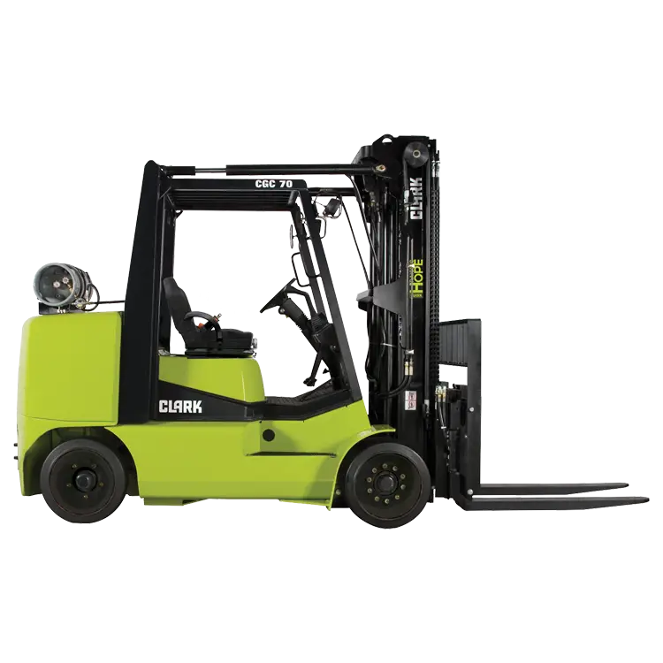 Clark IC Cushion CGC60 forklift side profile picture
